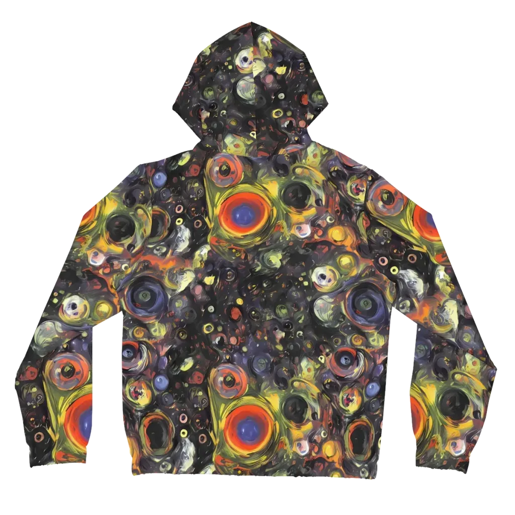 Stellar Spin on Women's Full-Zip Hoodie — Back