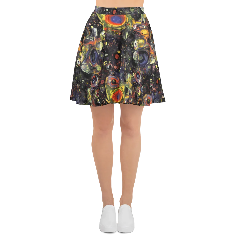 Stellar Spin on Skater Skirt — Front