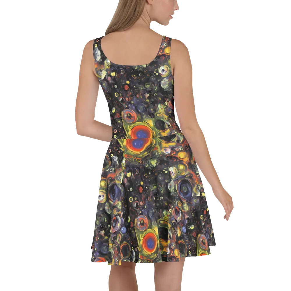 Stellar Spin on Skater Dress — Back