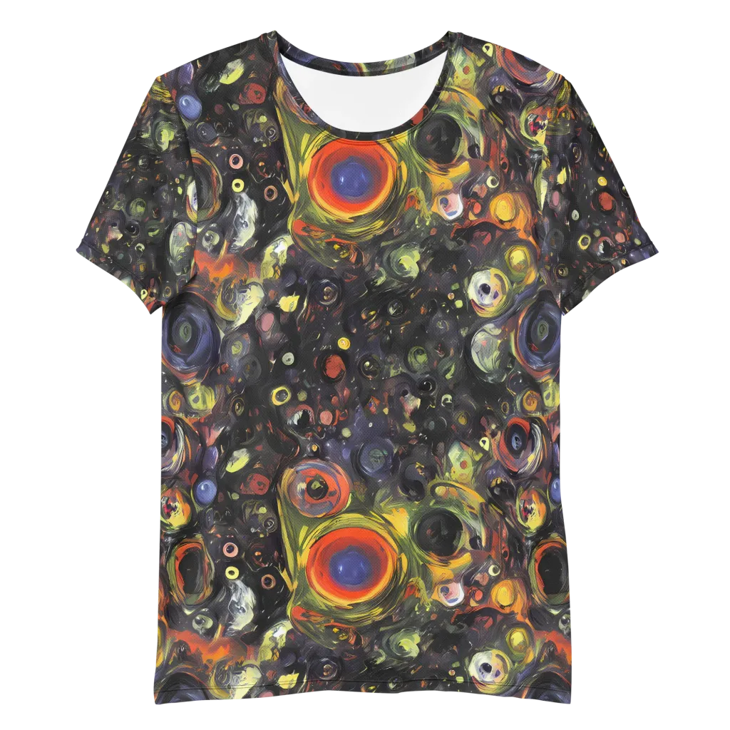 Stellar Spin on Men's Athletic T-Shirt — Front