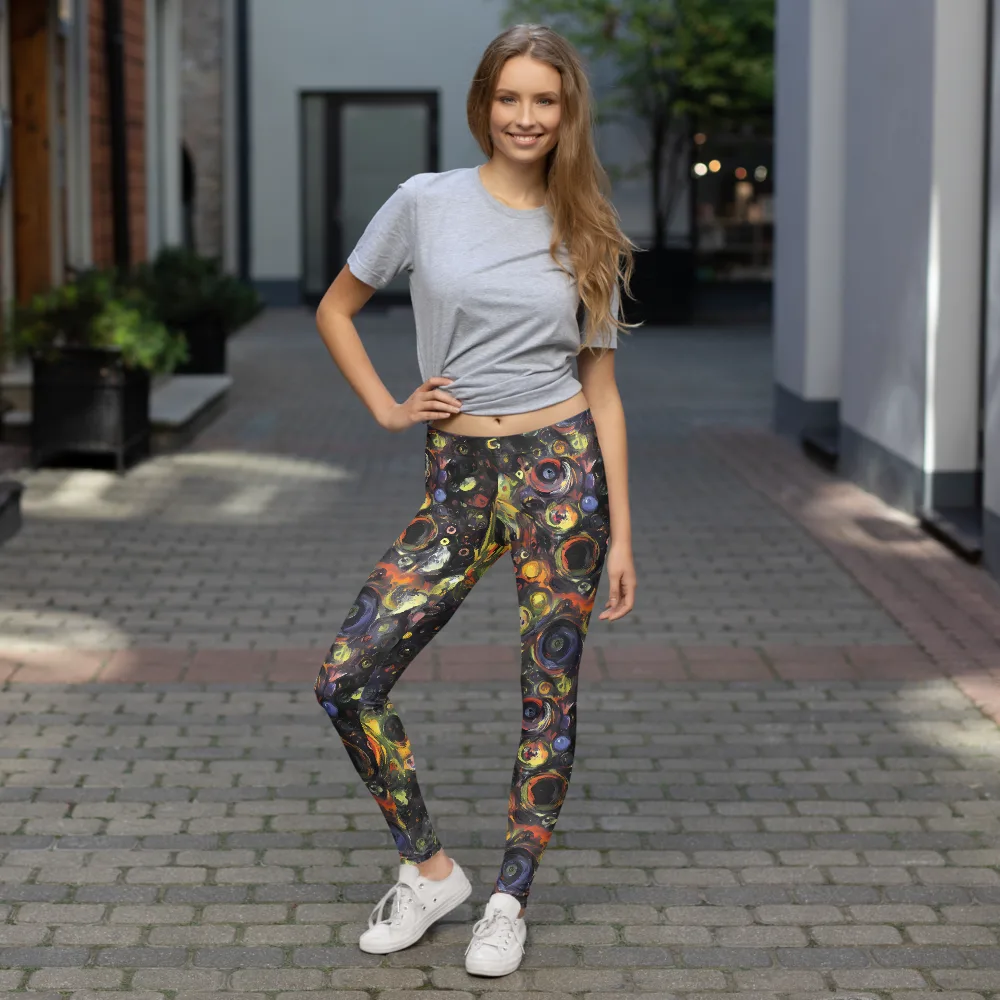 Stellar Spin on Leggings — Front