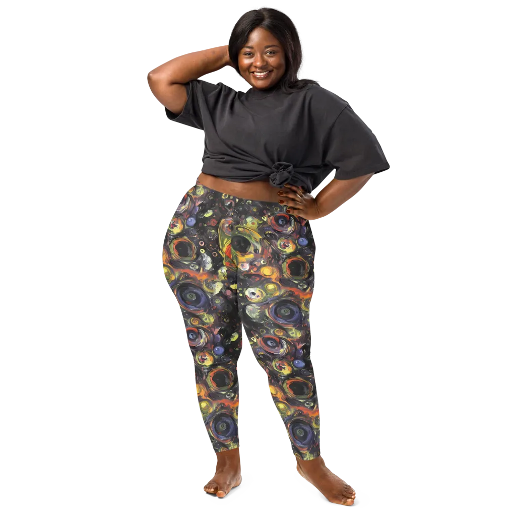 Stellar Spin on Leggings — Front