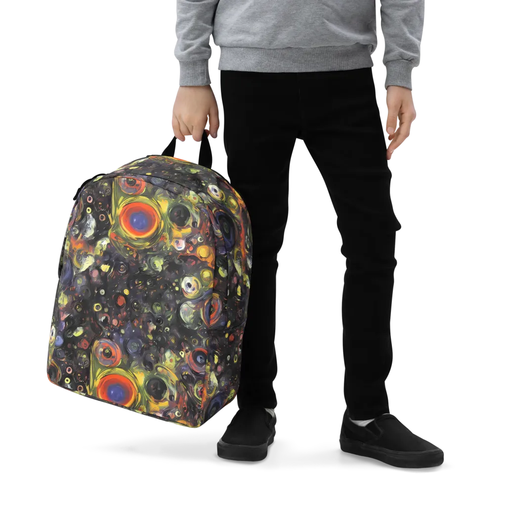 Stellar Spin on Minimalist Backpack — Zoomed-in