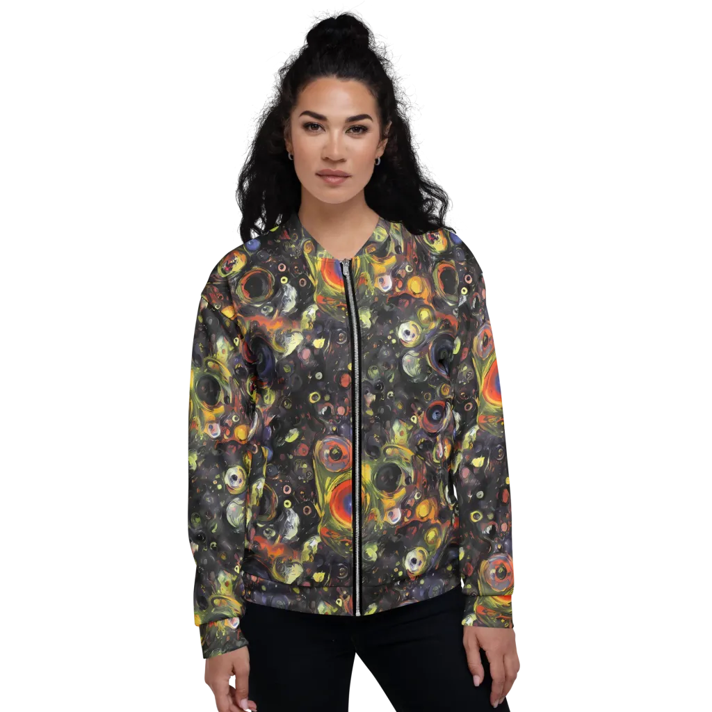 Stellar Spin on Bomber Jacket — Front