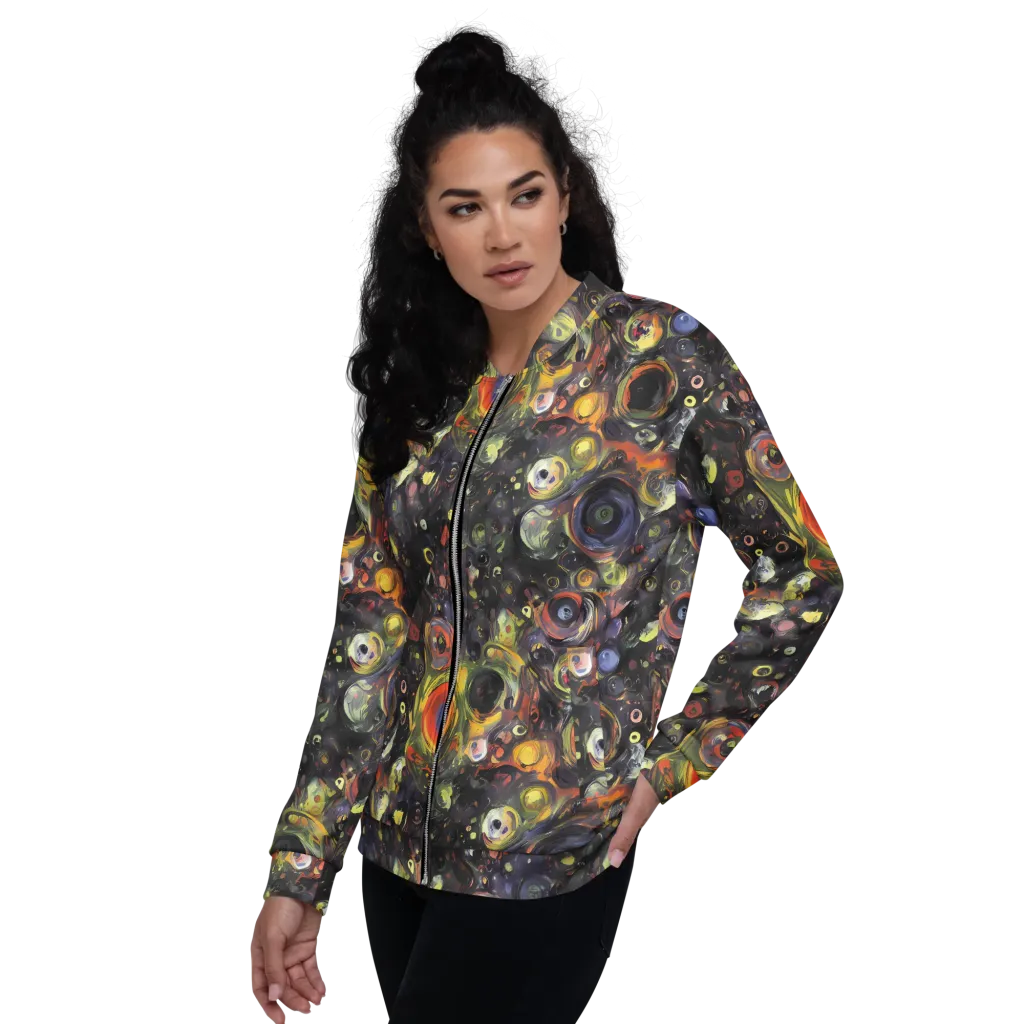 Stellar Spin on Bomber Jacket — Left