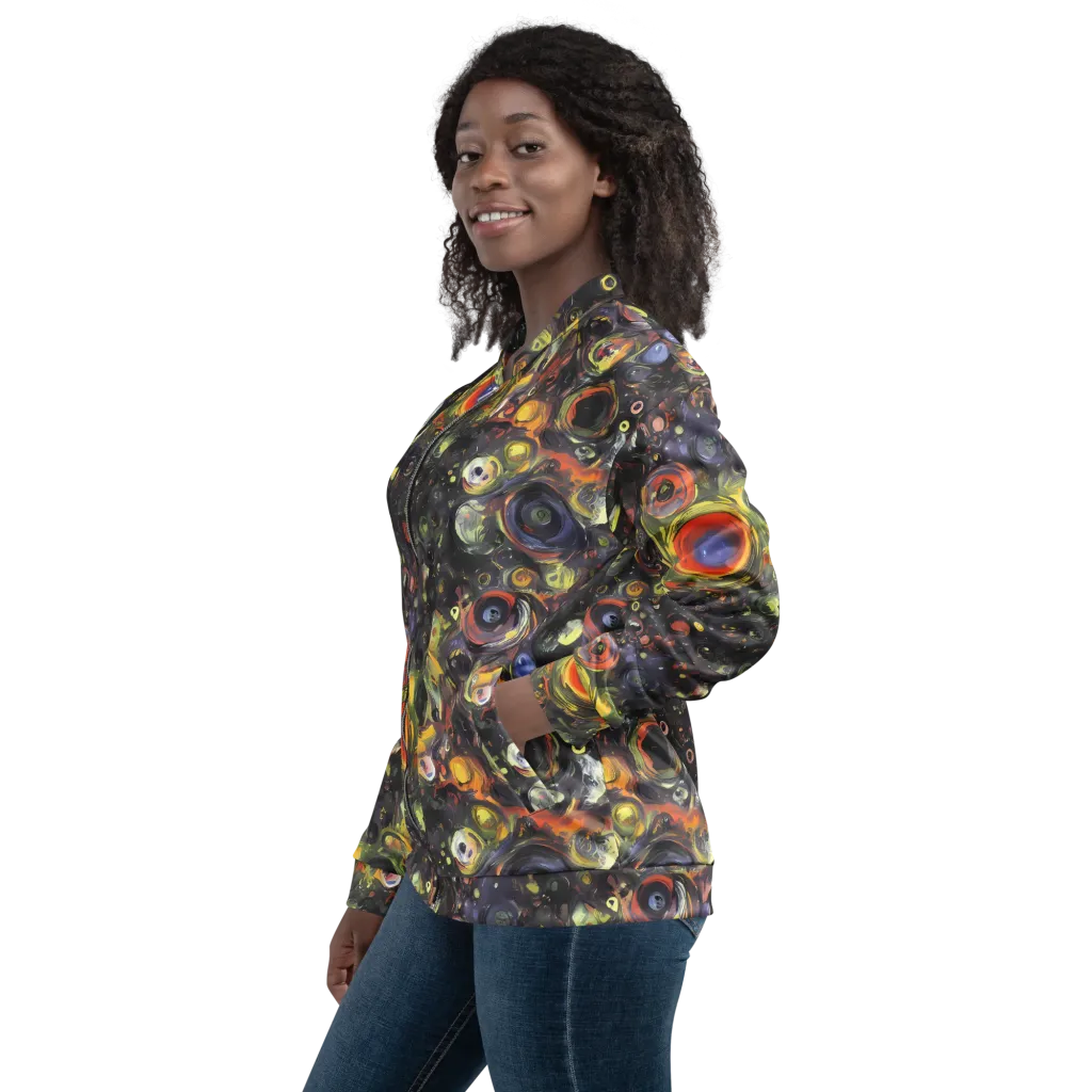 Stellar Spin on Bomber Jacket — Left