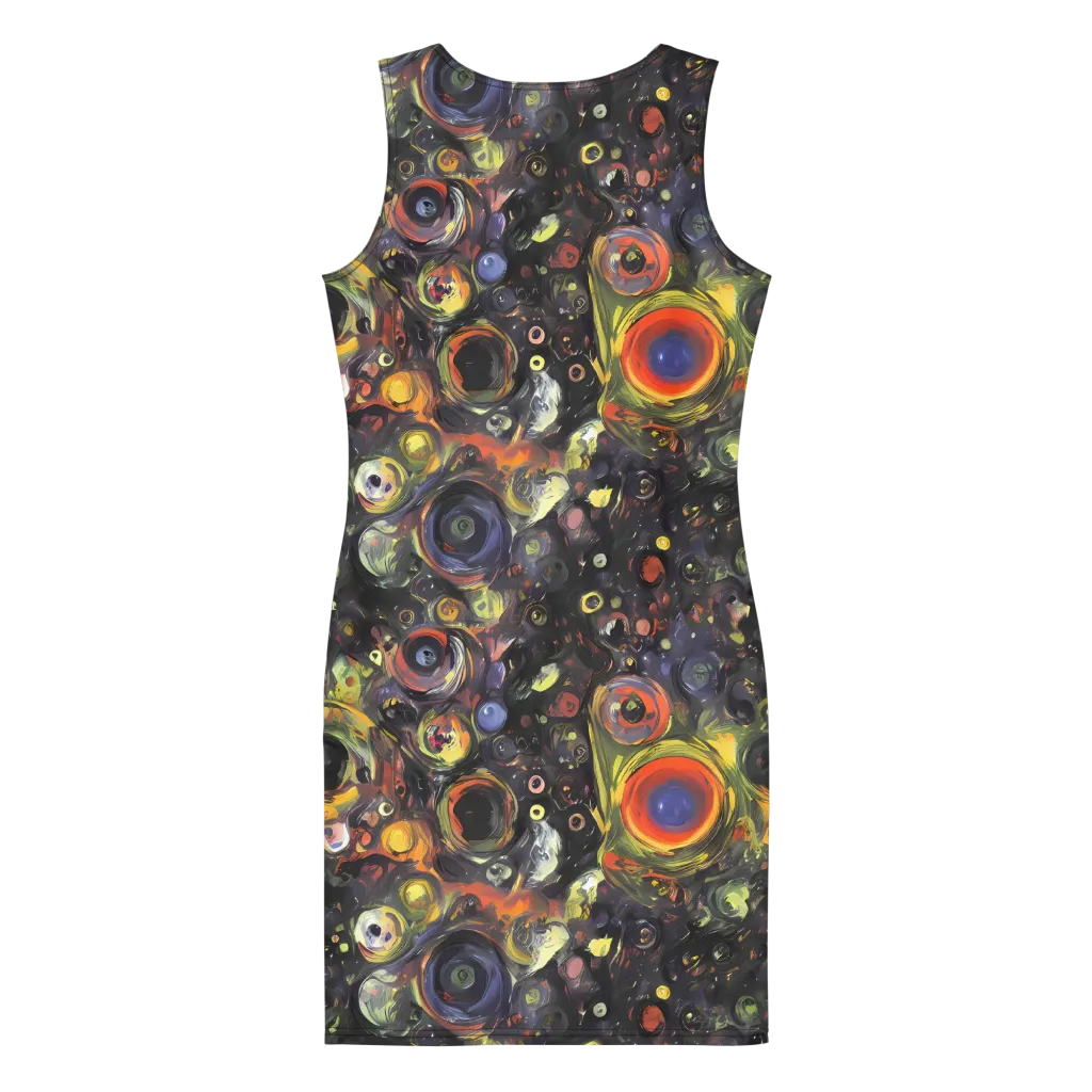 Stellar Spin on Bodycon Dress — Back