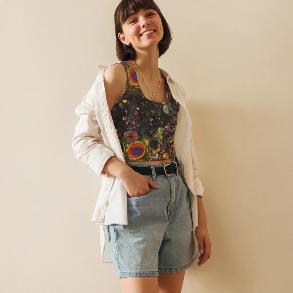 Stellar Spin on Crop Top — Front