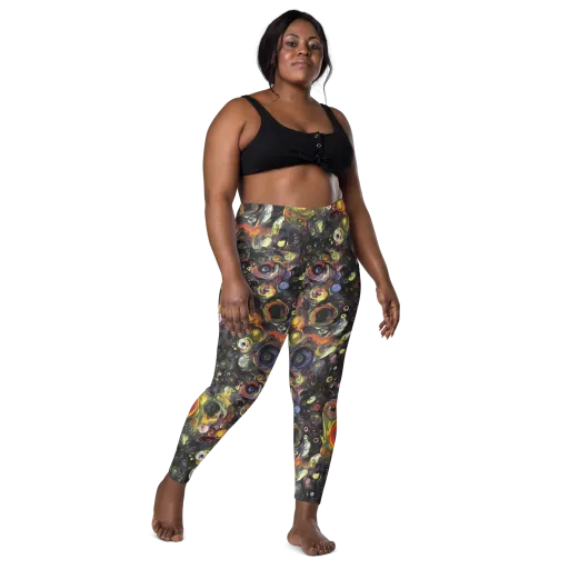Stellar Spin on a Leggings with Pockets