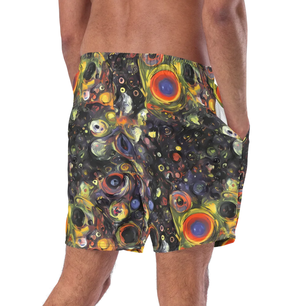 Stellar Spin on Swim Trunks — Right Back