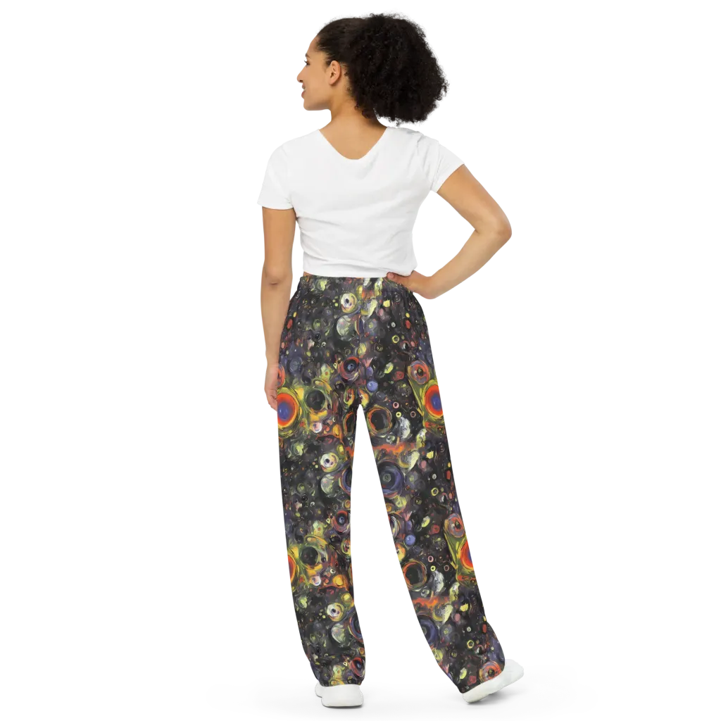 Stellar Spin on Wide-Leg Pants — Back
