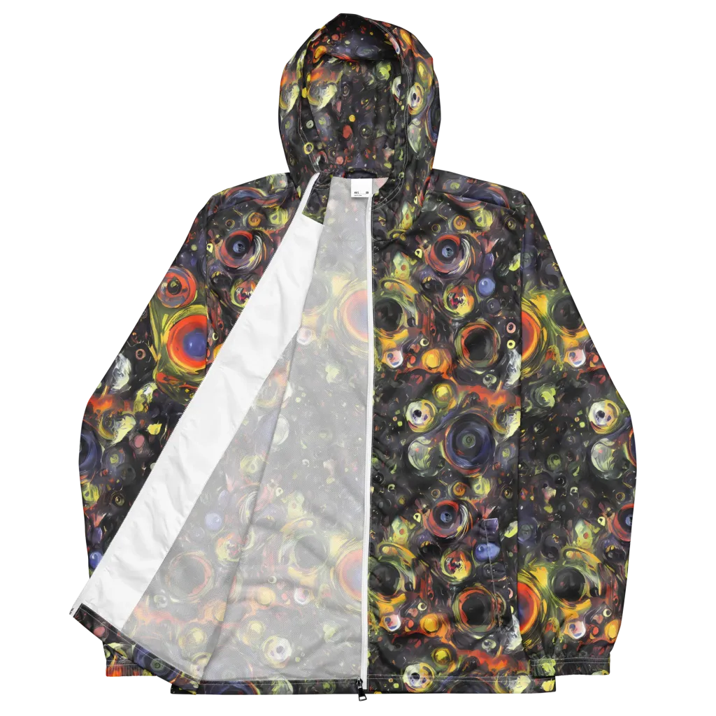 Stellar Spin on Men's Windbreaker — Front