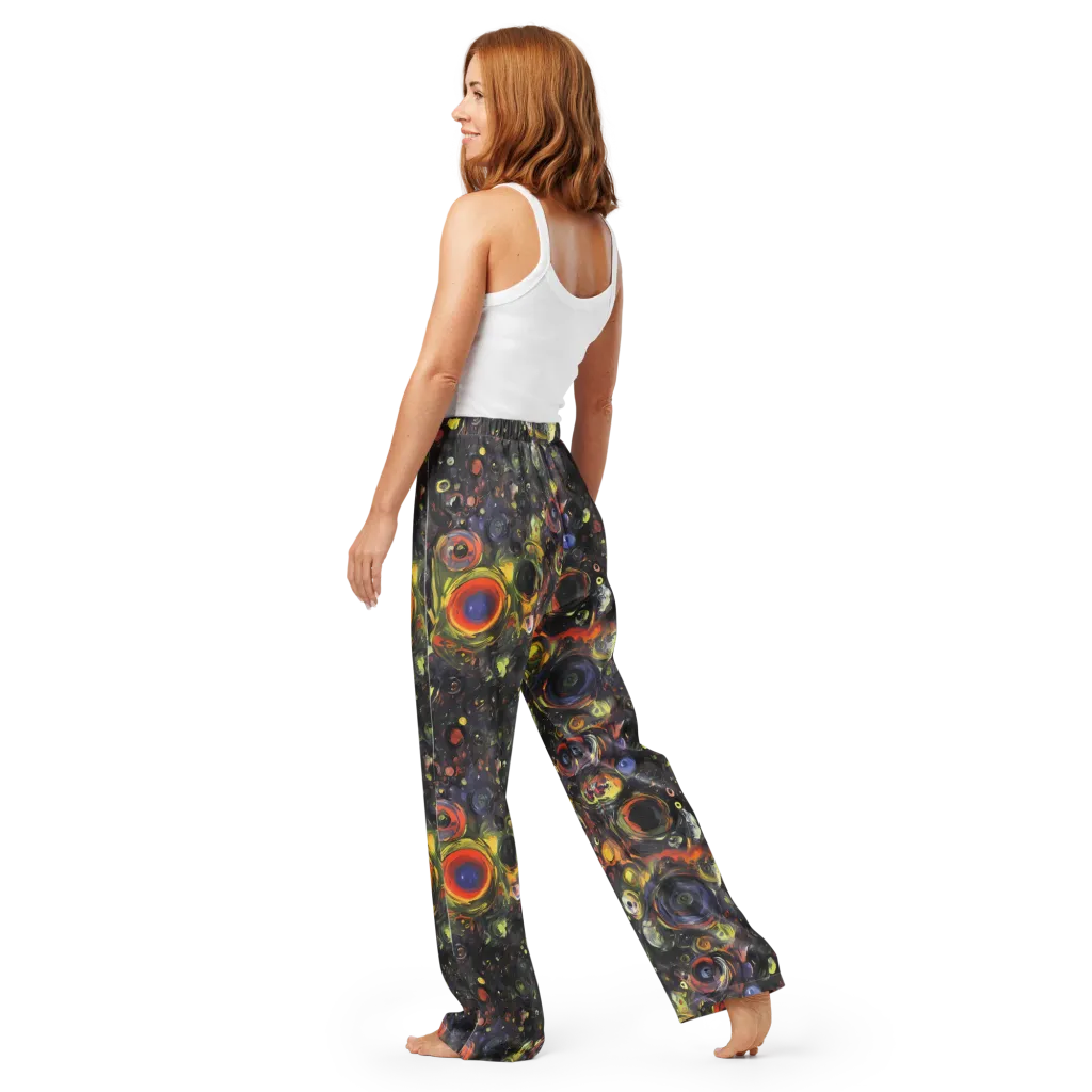 Stellar Spin on Women's Pajama Pants — Back