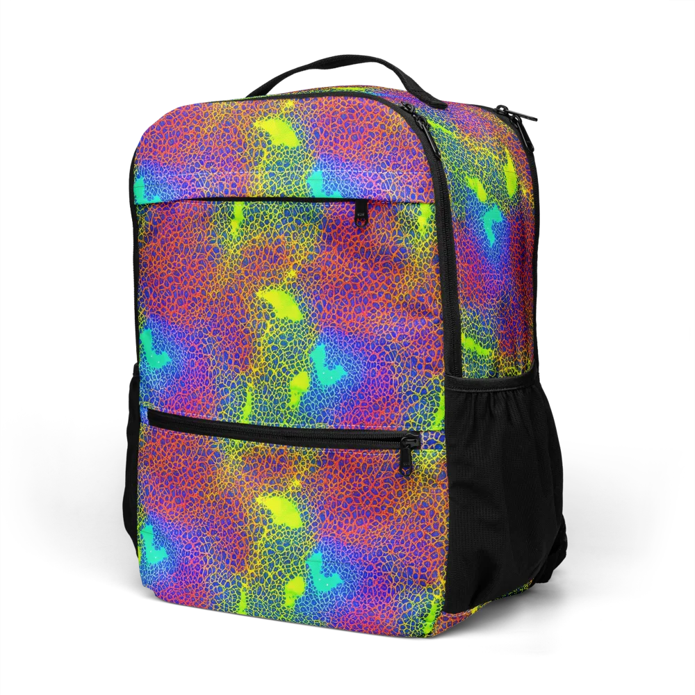Prismatic Web on Utility Backpack — Left Front