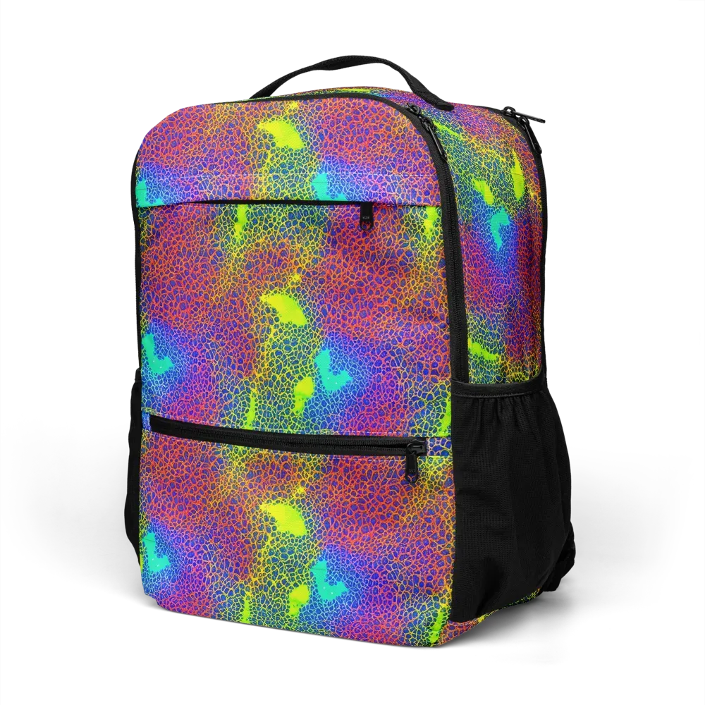 Prismatic Web on Utility Backpack — Left Front