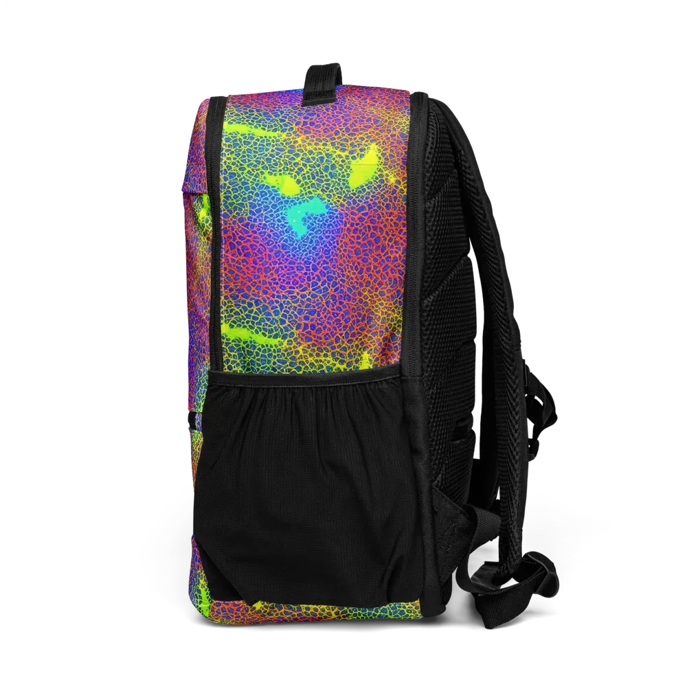 Prismatic Web on Utility Backpack — Left