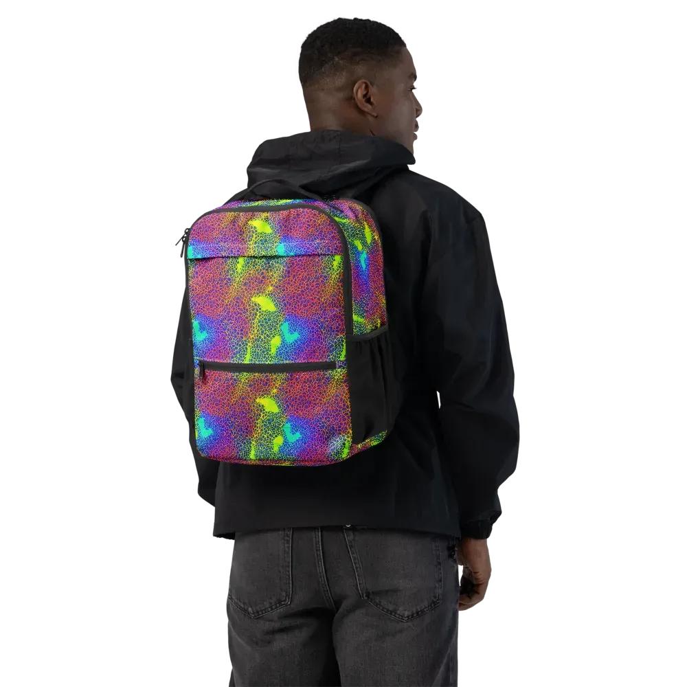 Prismatic Web on Utility Backpack — Back