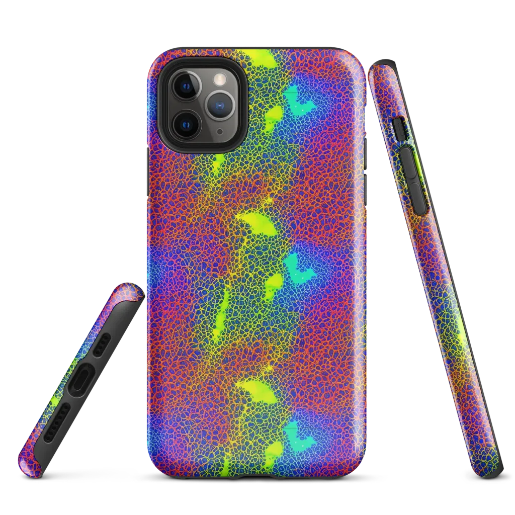 Prismatic Web on Tough Case for iPhone® — Front
