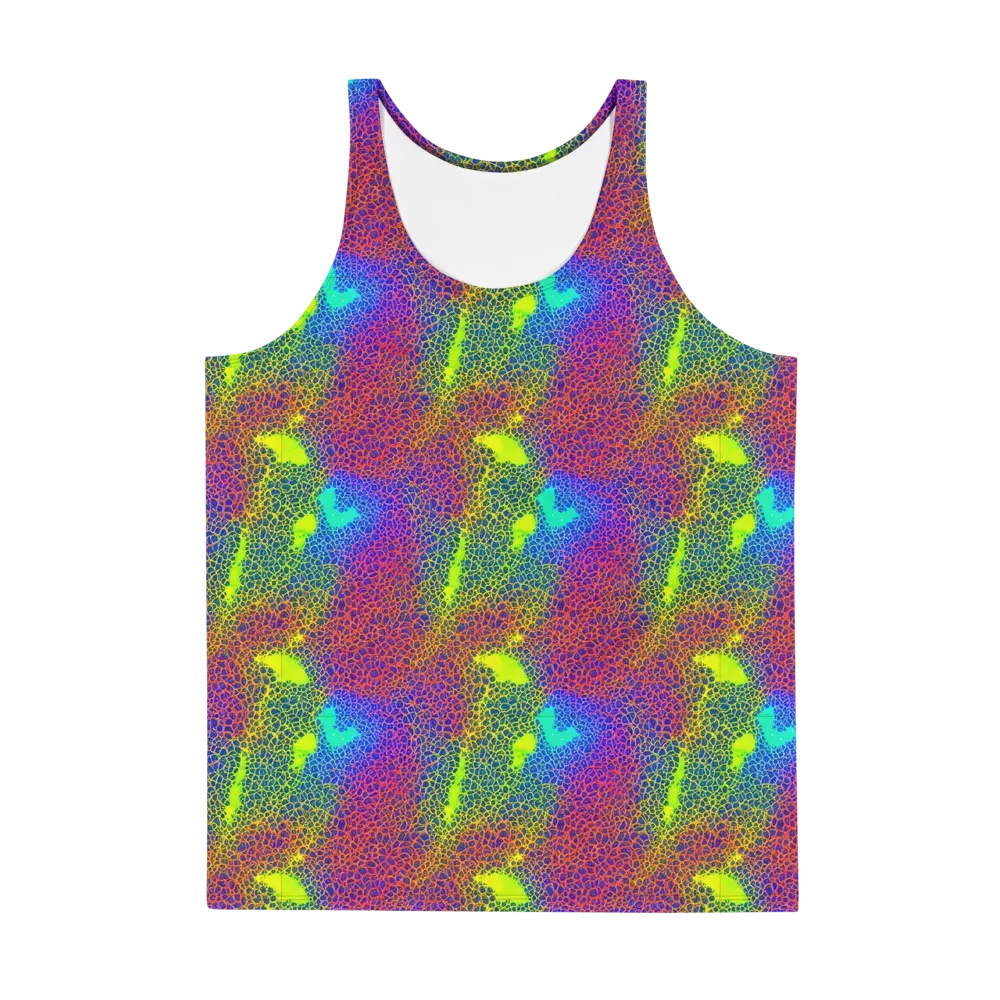 Prismatic Web on Men's Tank Top — Front