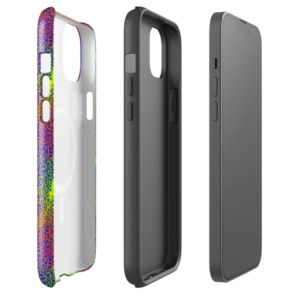 Prismatic Web on MagSafe Tough Case for iPhone® — Front