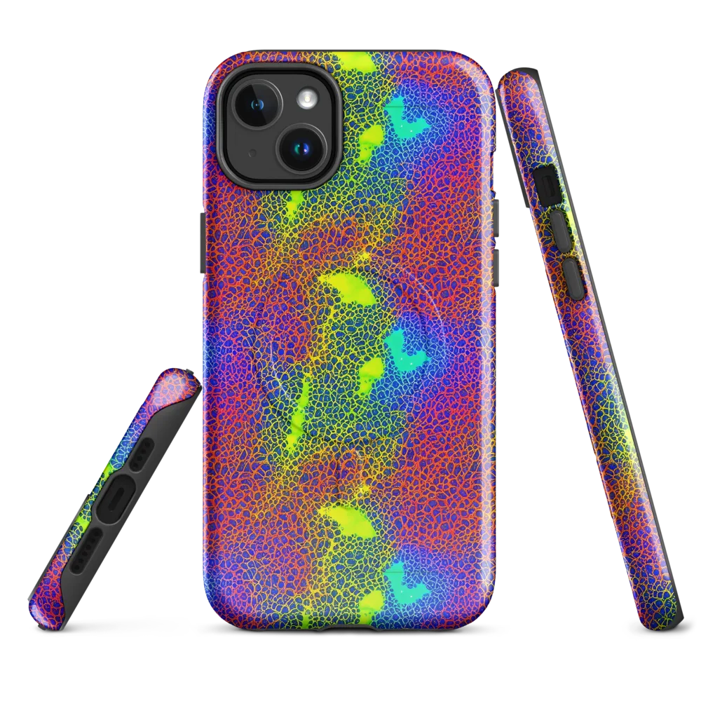 Prismatic Web on MagSafe Tough Case for iPhone® — Front