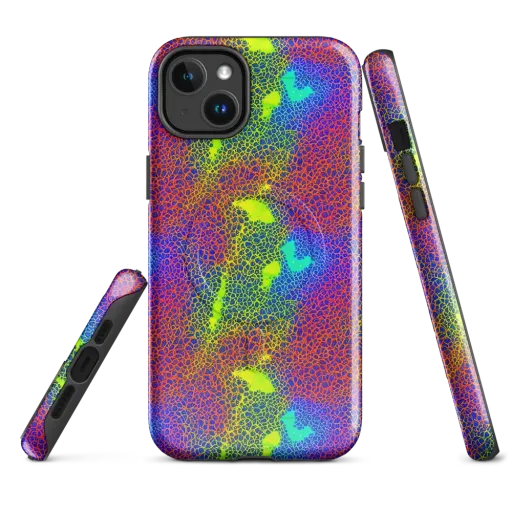 Prismatic Web on a MagSafe Tough Case for iPhone®