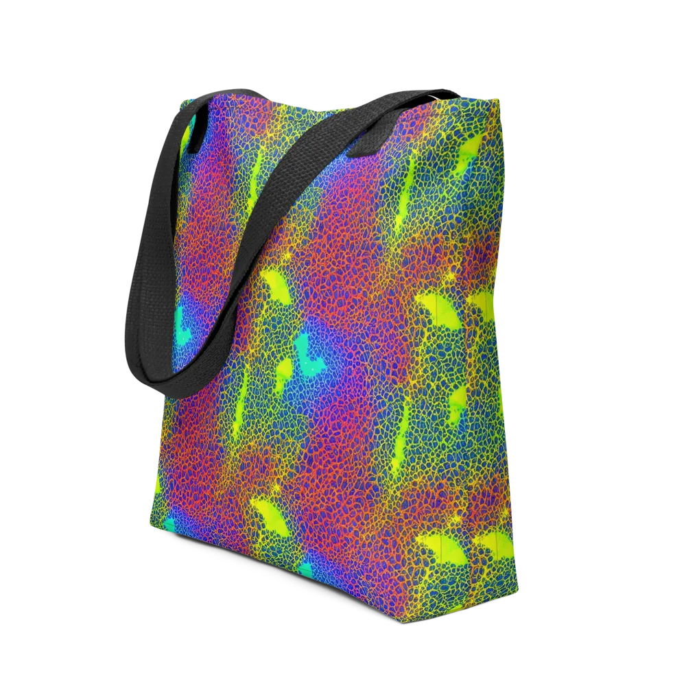 Prismatic Web on Tote Bag — Front