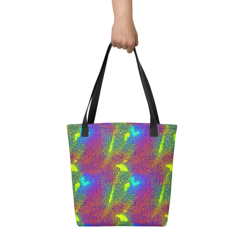 Prismatic Web on Tote Bag — Front