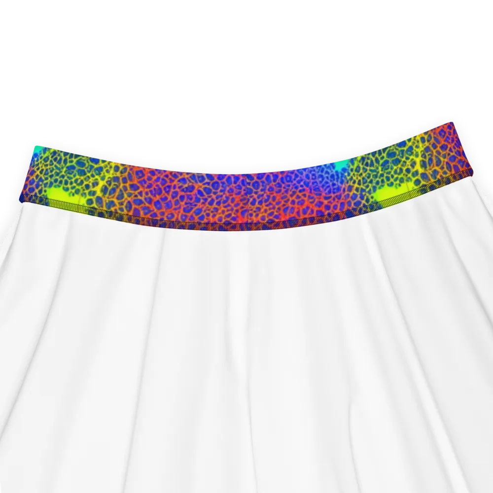Prismatic Web on Skater Skirt — Product details