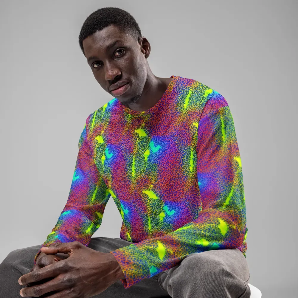 Prismatic Web on Sweatshirt — Front