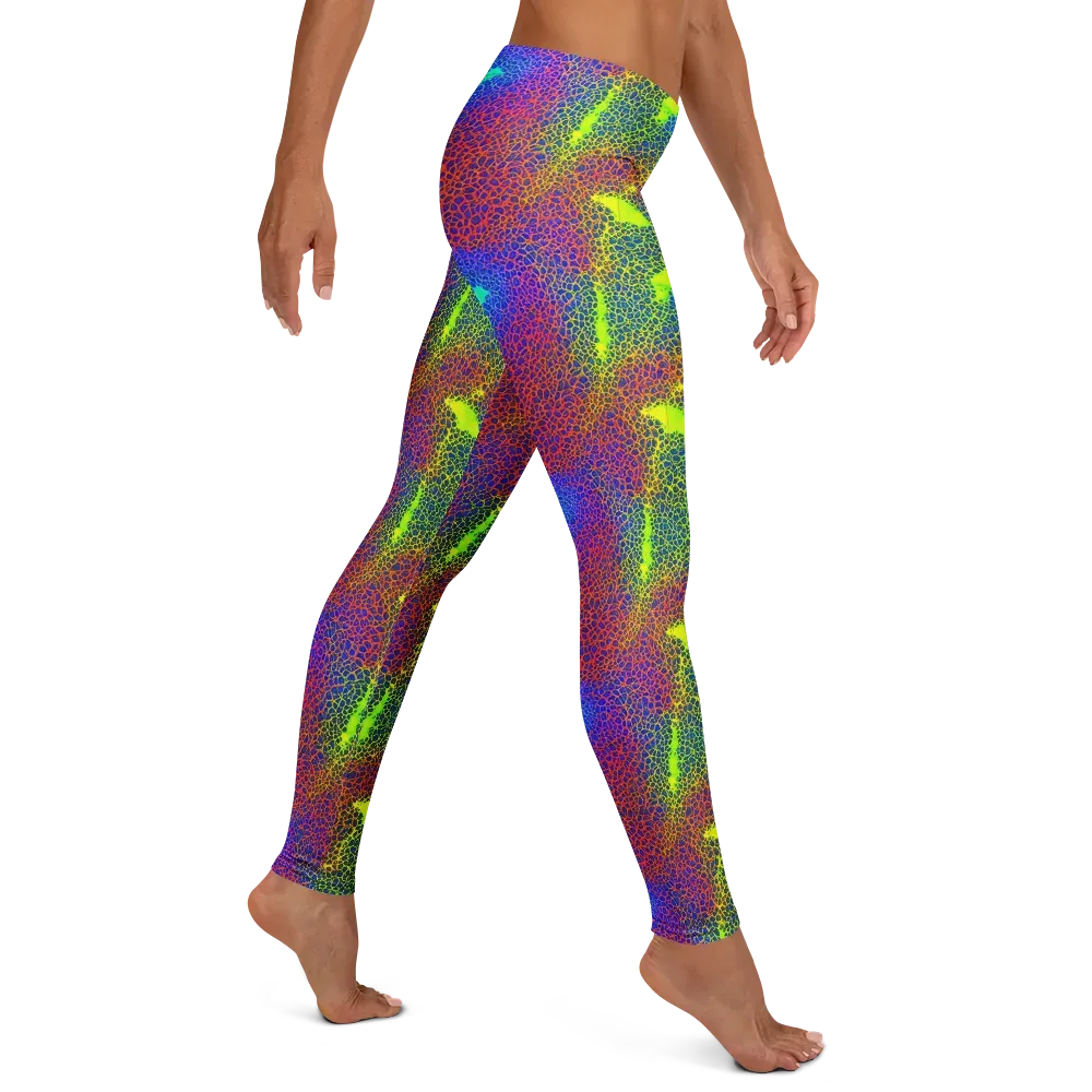 Prismatic Web on Leggings — Right