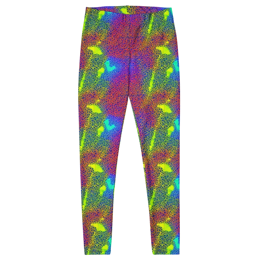 Prismatic Web on Leggings — Front