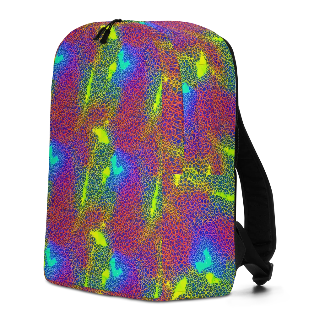 Prismatic Web on Minimalist Backpack — Left