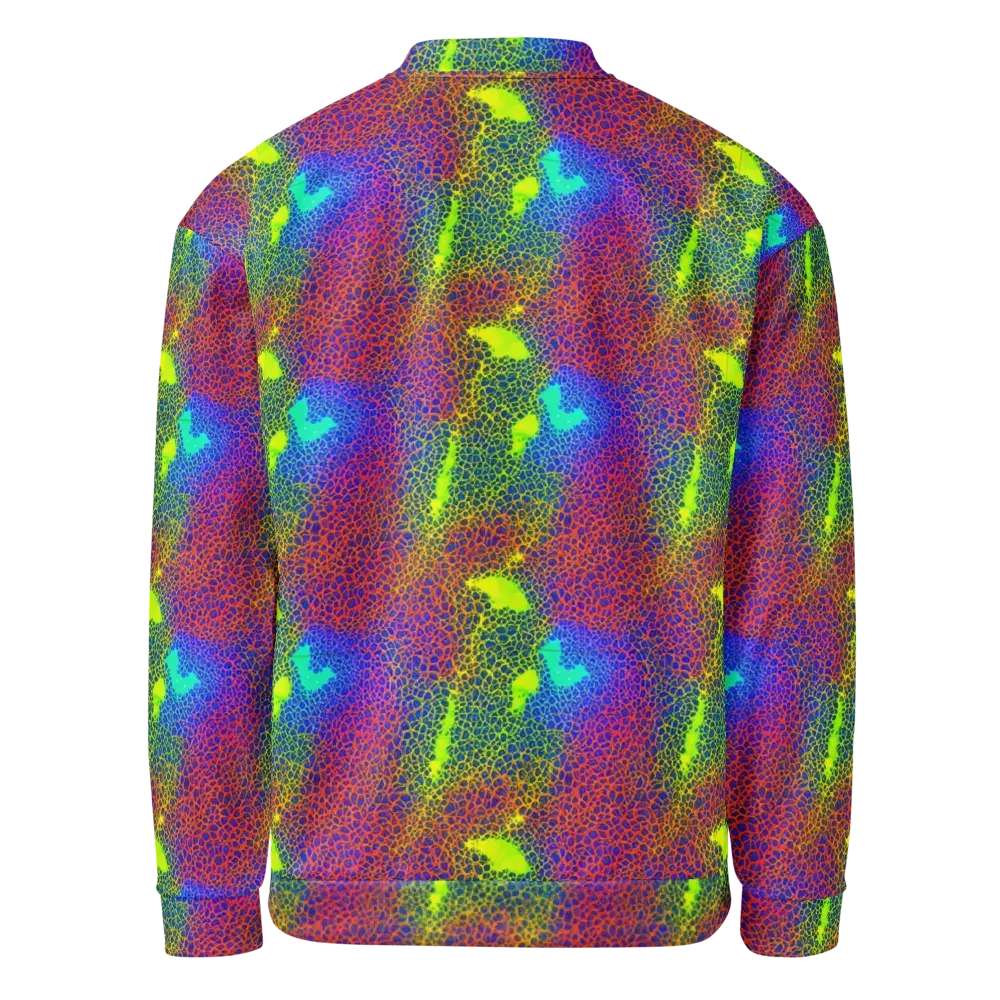 Prismatic Web on Bomber Jacket — Back