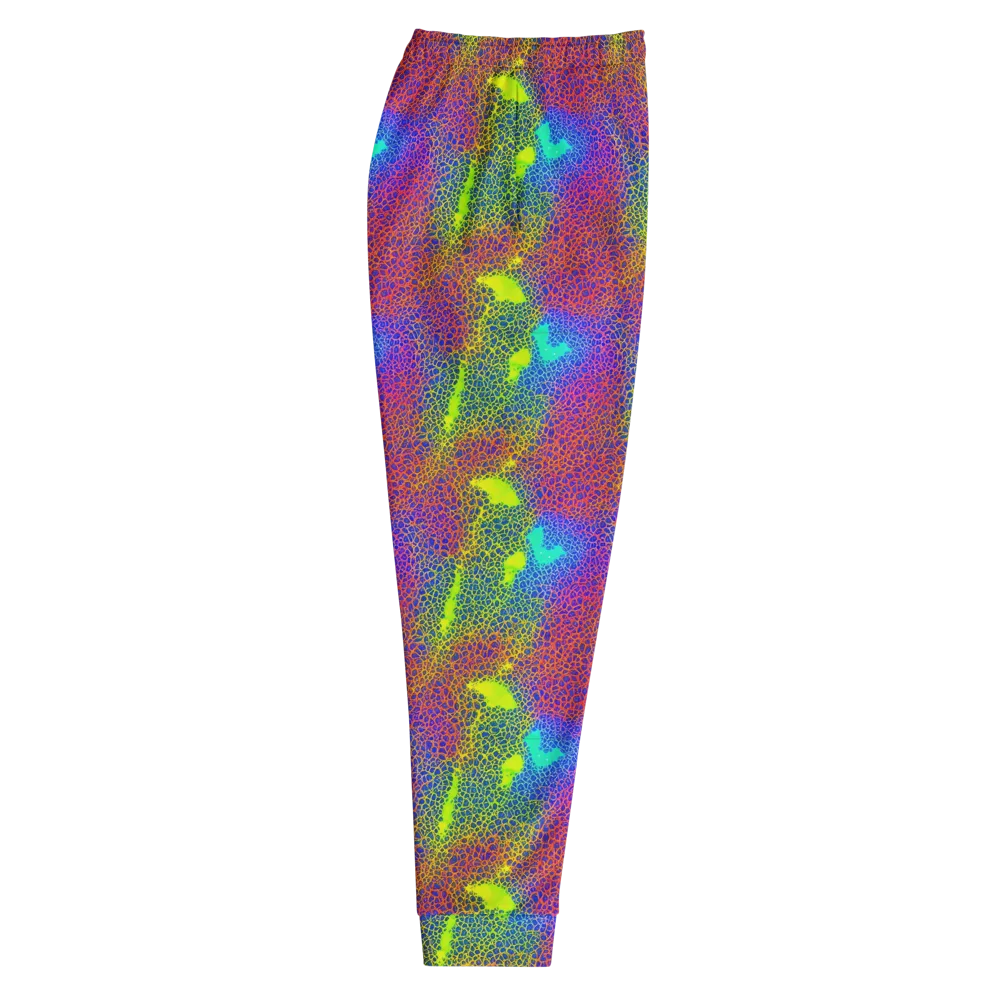 Prismatic Web on Men's Joggers — Right
