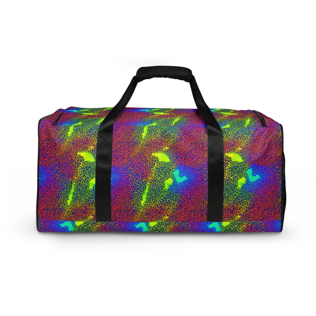 Prismatic Web on Duffle Bag — Back