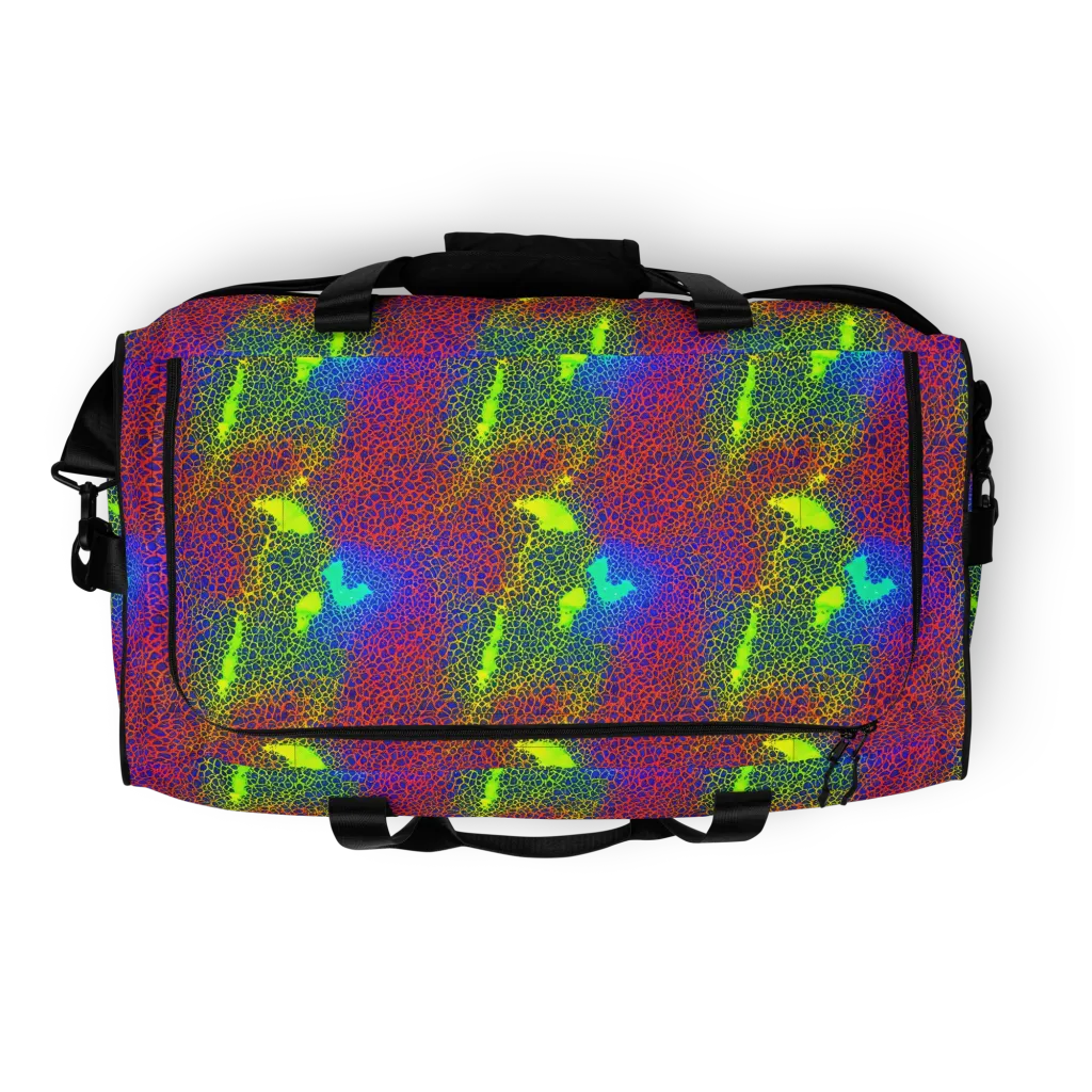 Prismatic Web on Duffle Bag — Top