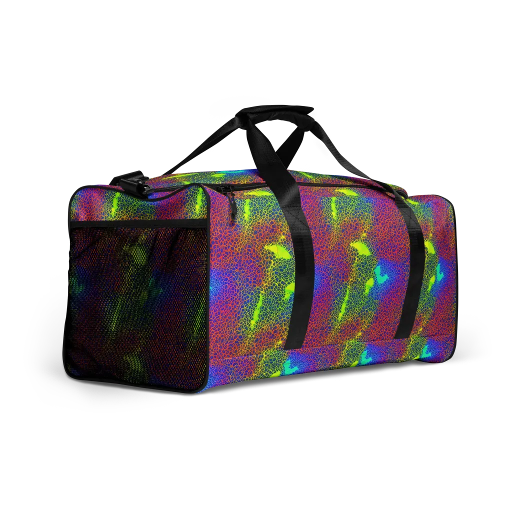 Prismatic Web on Duffle Bag — Right Front