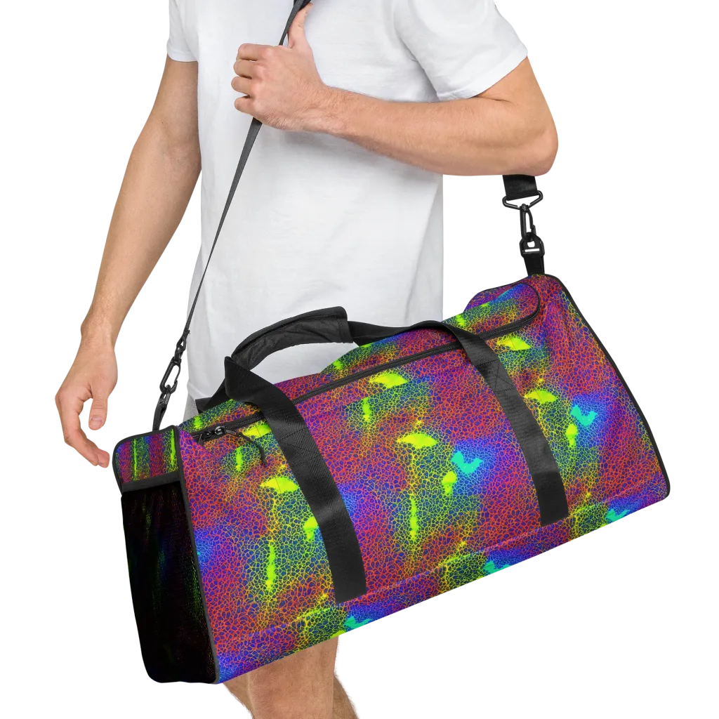 Prismatic Web on Duffle Bag — Right Front