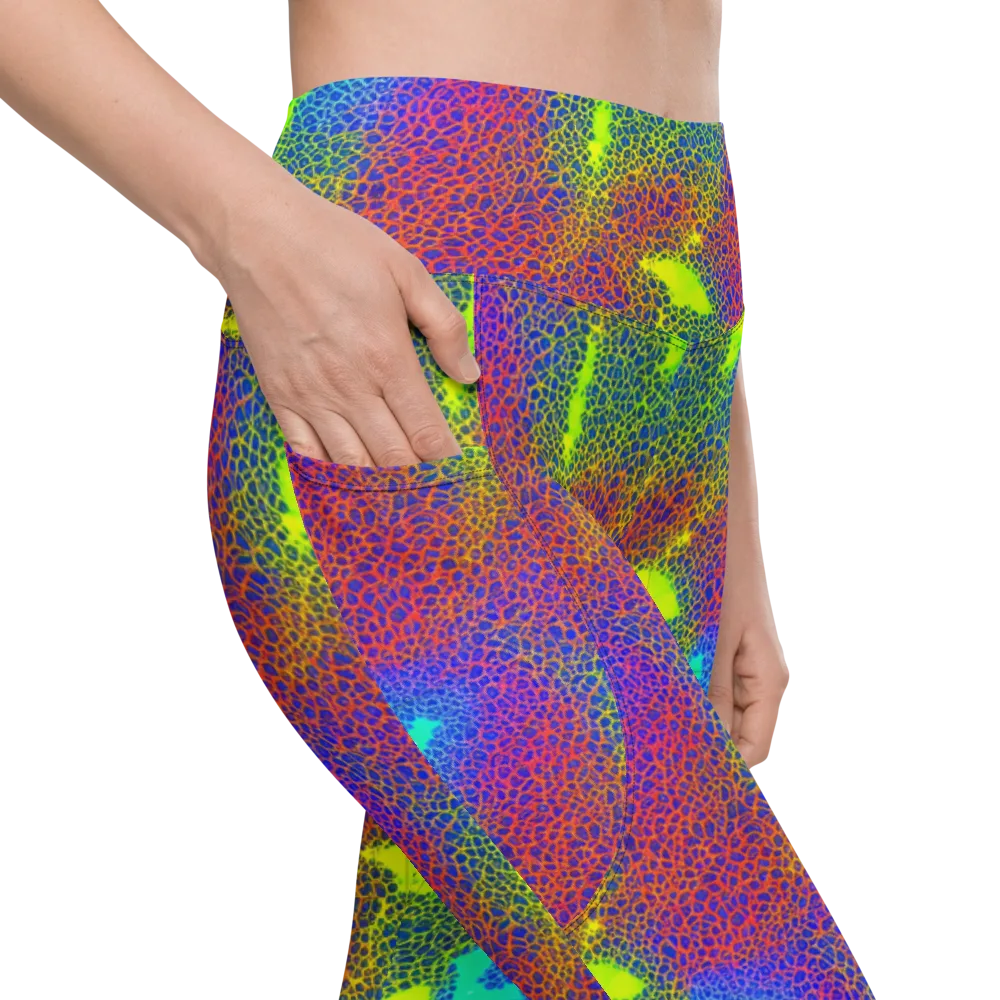 Prismatic Web on Leggings with Pockets — Product details
