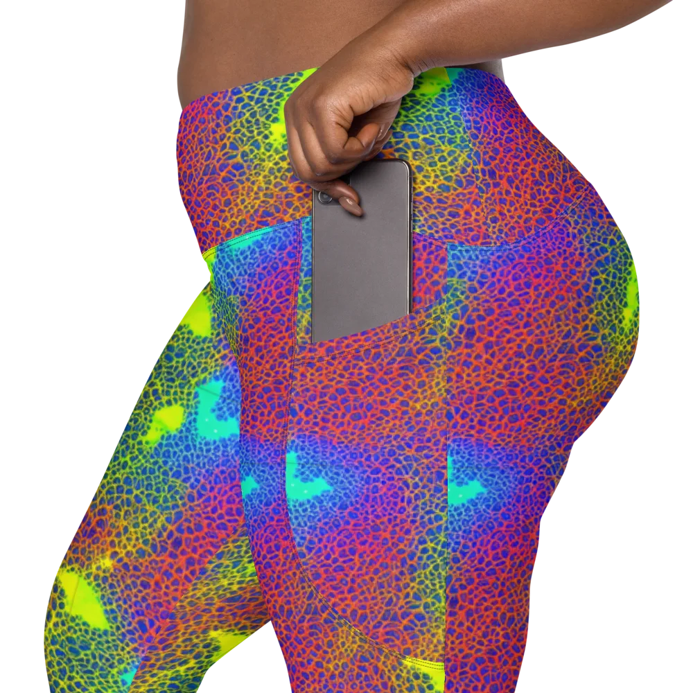 Prismatic Web on Leggings with Pockets — Product details 2