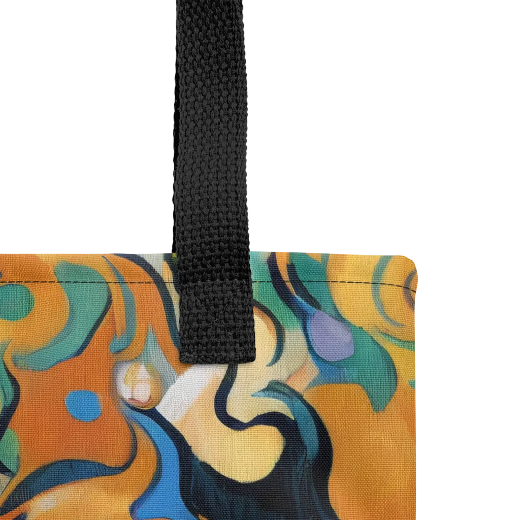 Whimsical Feline Dance on Tote Bag — Product details
