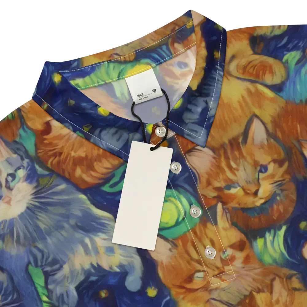 Celestial Claws on Men's Slim Fit Polo Shirt — Product details