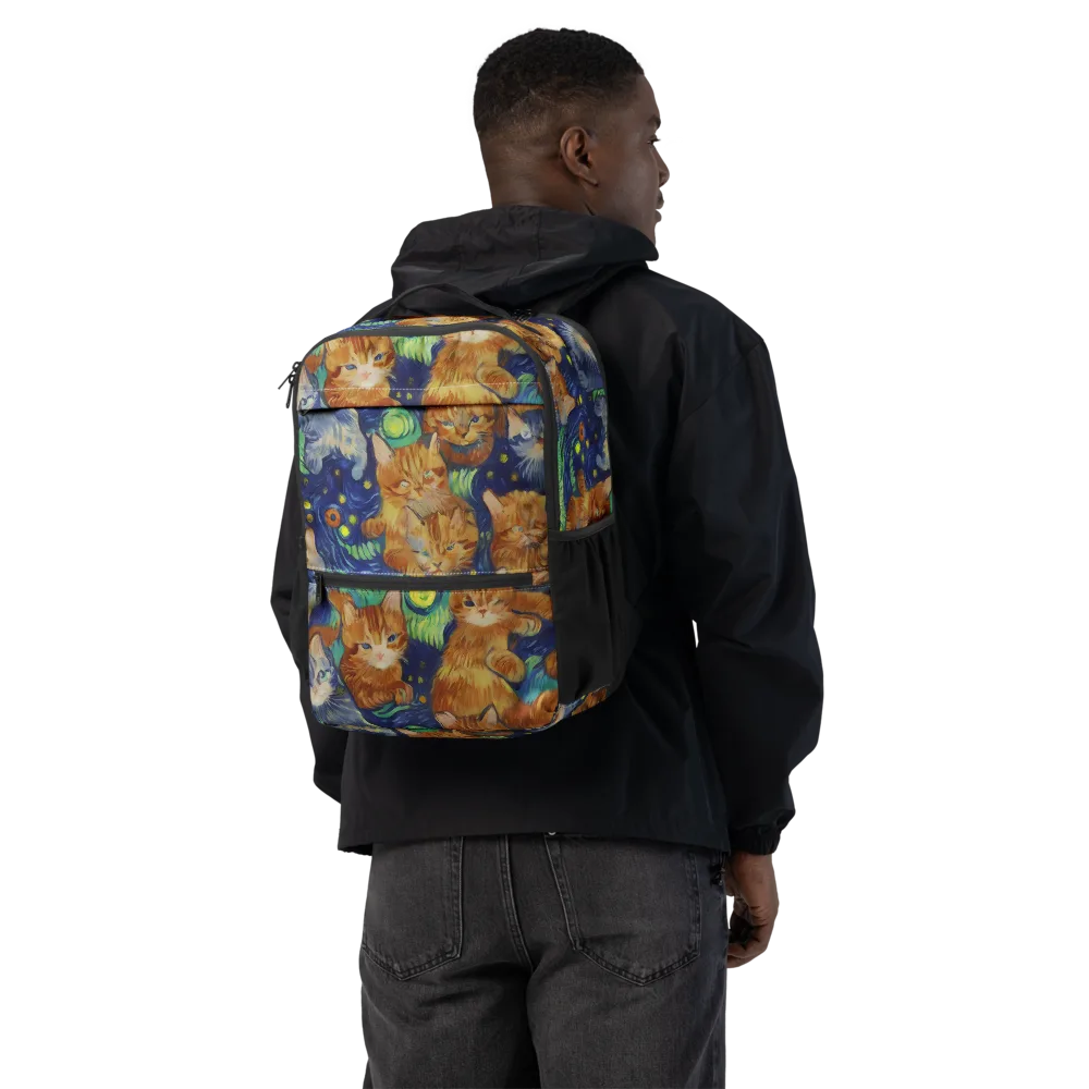 Celestial Claws on Utility Backpack — Back