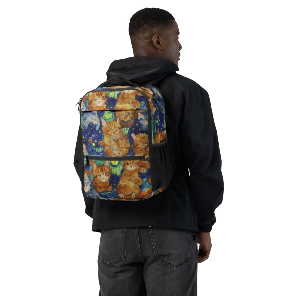 Celestial Claws on Utility Backpack — Back