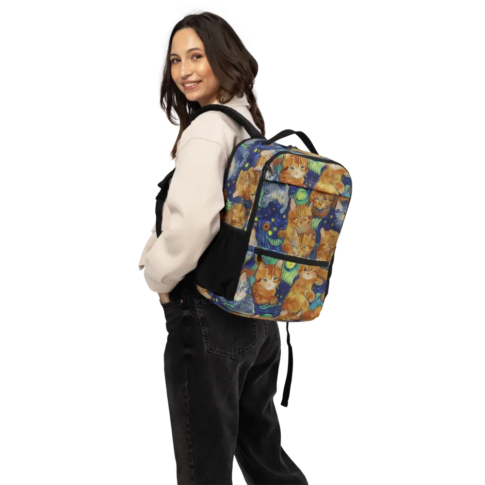 Celestial Claws on Utility Backpack — Back