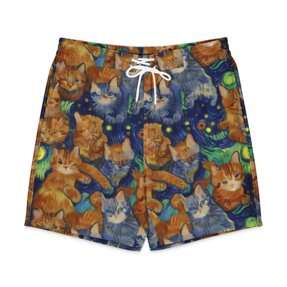 Celestial Claws on Men's Board Shorts — Front