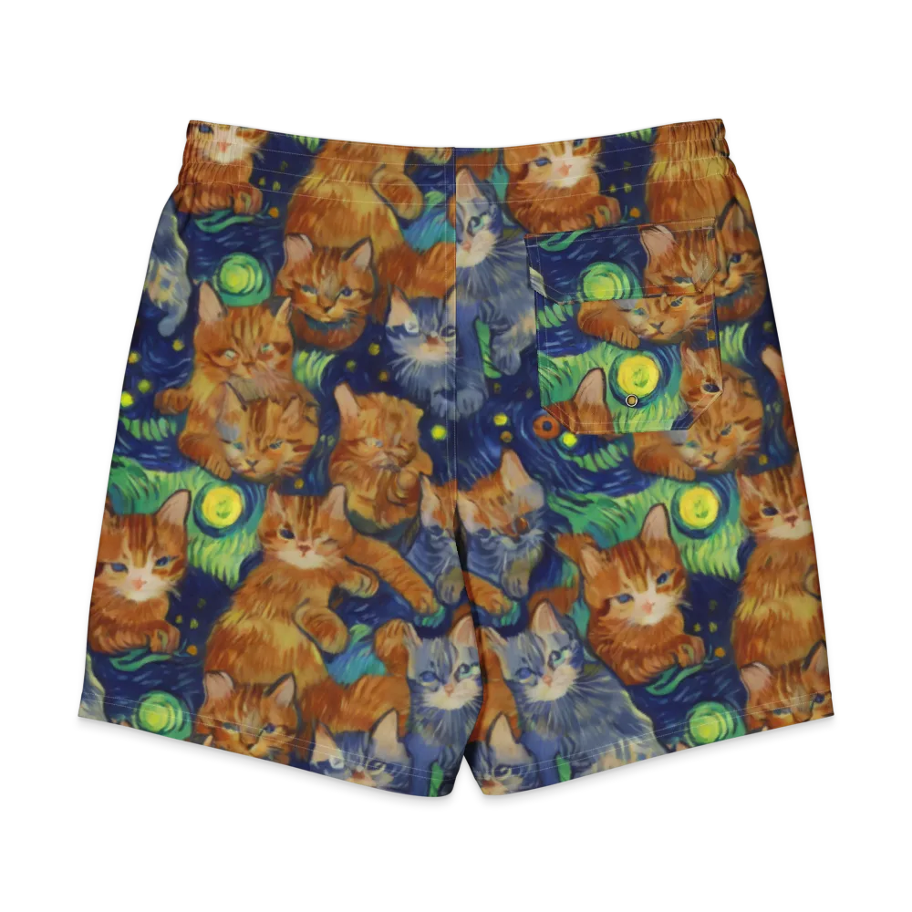 Celestial Claws on Men's Board Shorts — Back