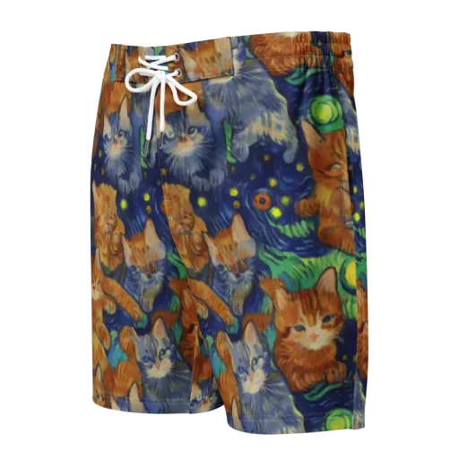 Celestial Claws on a Men's Board Shorts