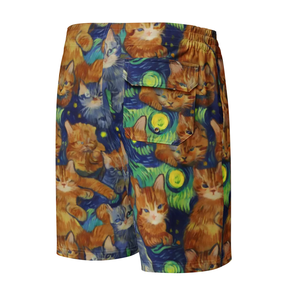 Celestial Claws on Men's Board Shorts — Back